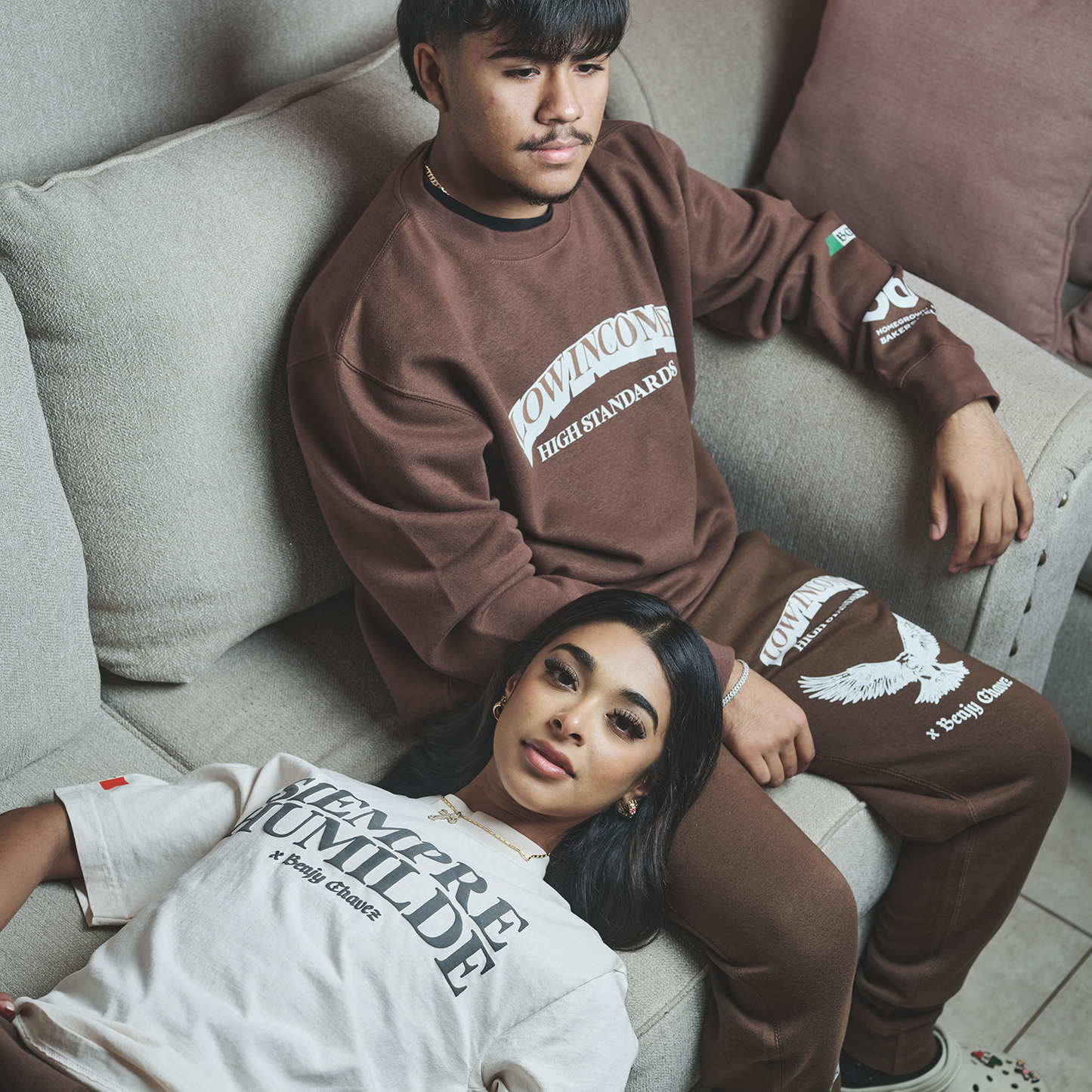 low income x high standards sweatpants