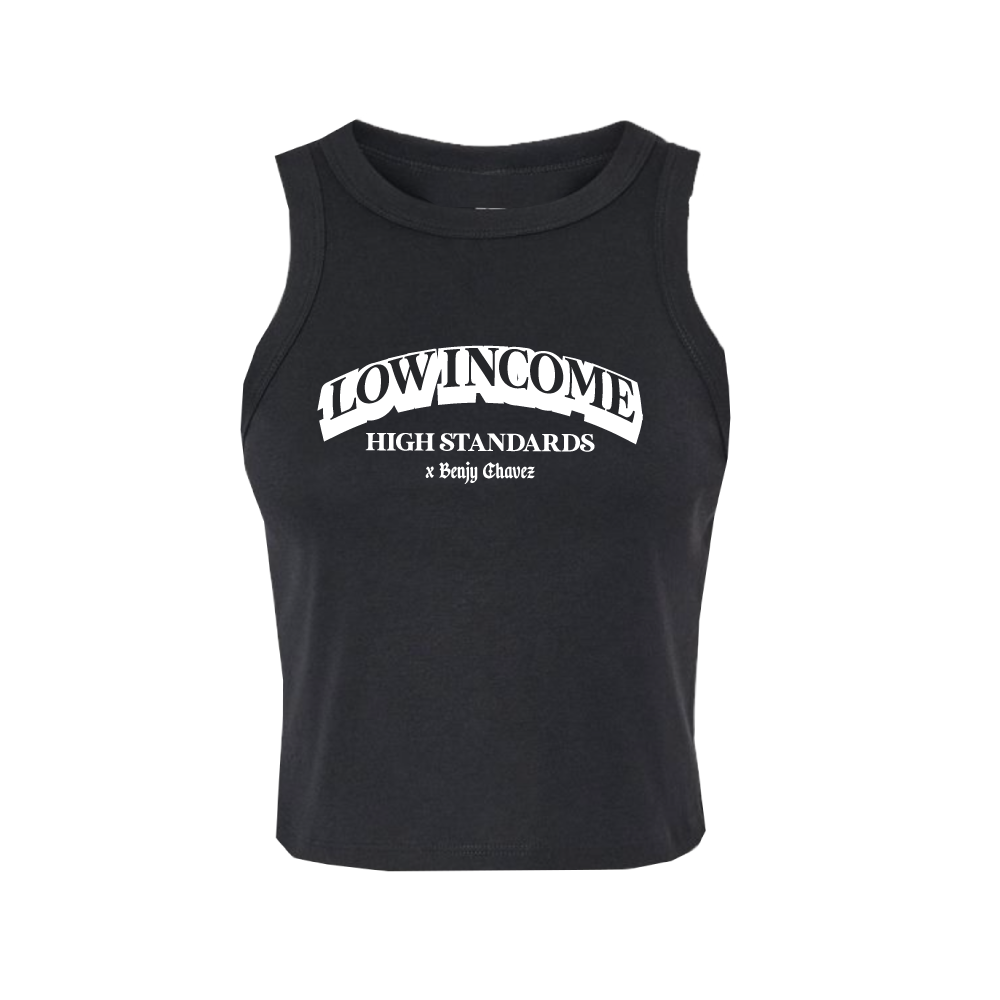 low income x high standards tanktop