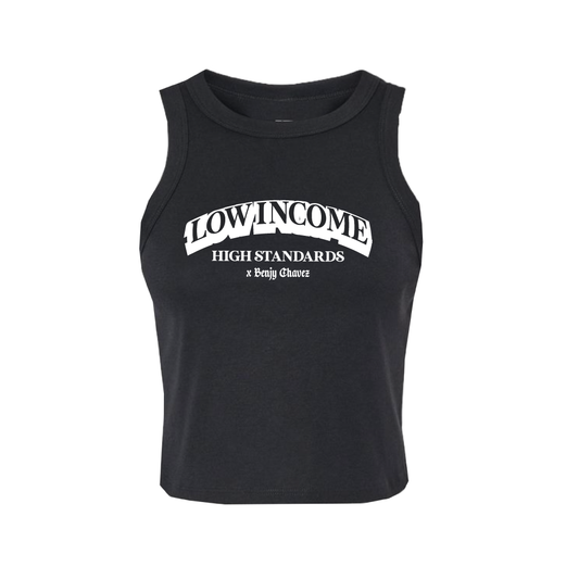 low income x high standards tanktop